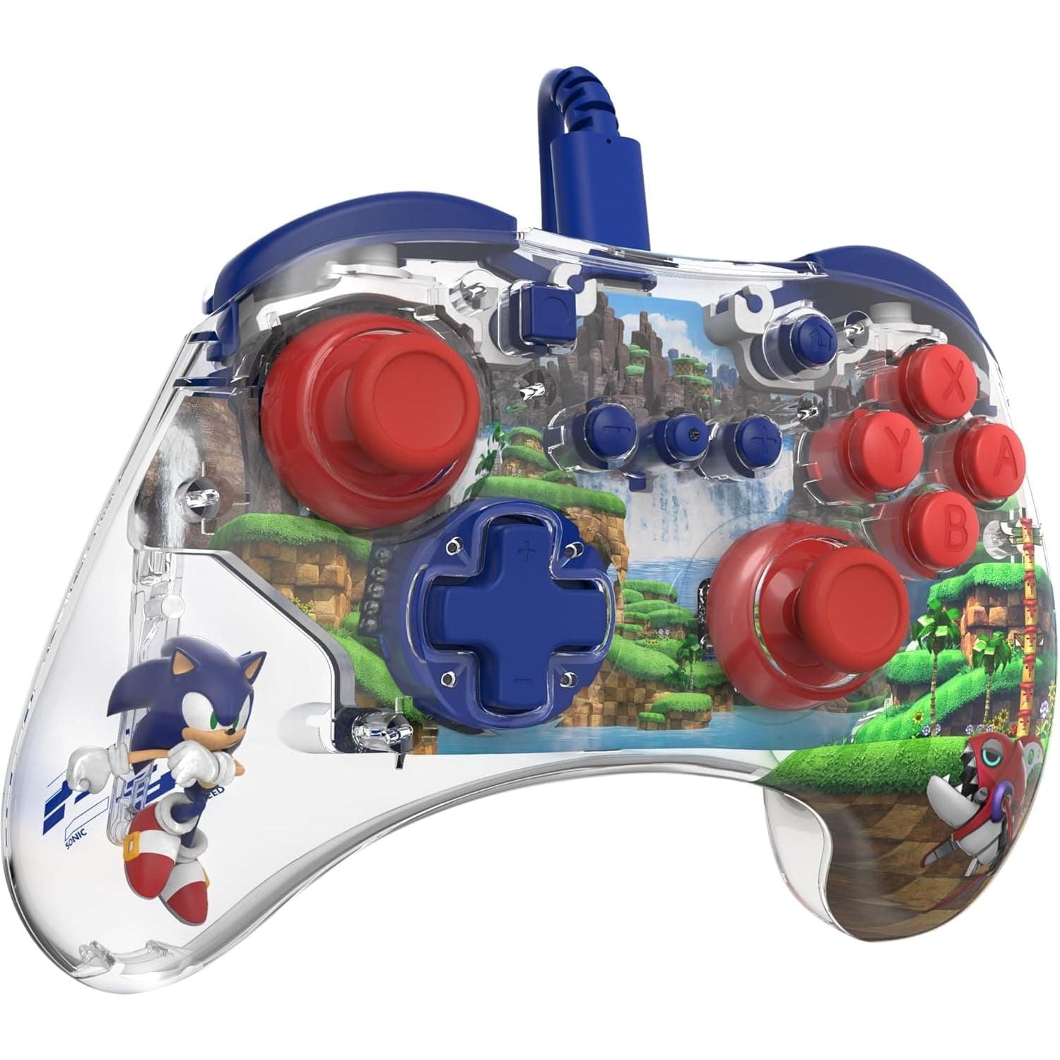 Buy Nintendo,PDP Official Switch REALMz Wired Controller - Sonic Green - Gadcet UK | UK | London | Scotland | Wales| Ireland | Near Me | Cheap | Pay In 3 | Video Game Console Accessories